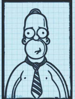 Homer Simpson wall art 1.0