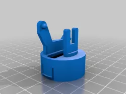 In-Place Microswitch Holder for Arcade Button