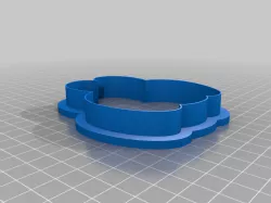 Ladybug beetle cookie cutter