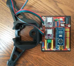 Laser Pointer Robot CNC Shield V4 Mount
