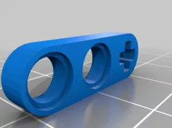 Lego Technic block  to carry N20 motor