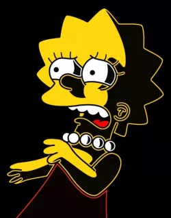 Lisa Simpson wall art 1.0