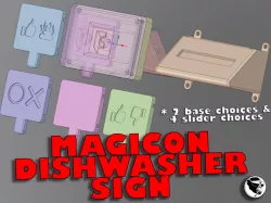 MagIcon Dishwasher Sign