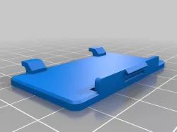 Magnavox remote battery cover