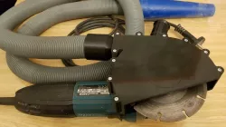Makita angle grinder dust collector