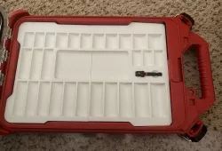 Milwaukee Packout Metric 3/8 Impact Socket Tray Remix - W/3/8 Adapter Slot
