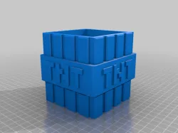 Minecraft TNT Pencil Box