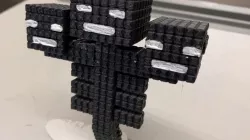 Minecraft Wither 5 x 5 blocks by Jack