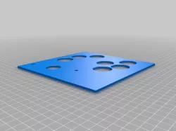 Modular arcade stick case - Swappable button layouts