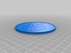 monstera leaf coaster