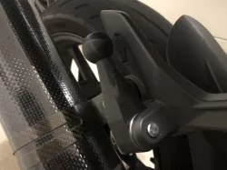 Motorcycle Foot Peg Ram Mount