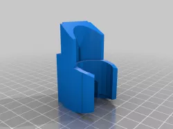 Nerf flashlight holder attachment