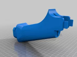 Nerf Slingfire grip with stock attachment point