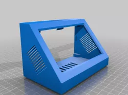 Octodash Enclosure (Pi4 + BigTreeTech 5" Screen + E3v2) [custom parts required]