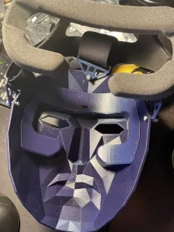 Padding insert and buckles for Front Man mask