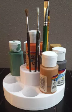 Paint & Brushes Stand