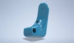 Paintball gun wall mount