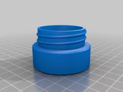 pillbox with customizable thread