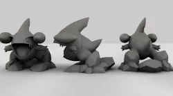 Pokémon Gible HD