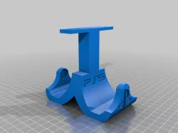 PS5 dual controller under desk mount