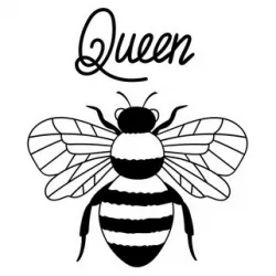 Queen Bee wall art