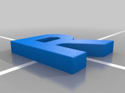 letter r in bubble letters 3D Models | Page 1 | STLFinder