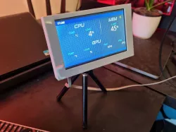 Raspberry Pi 2/3 SimHub 5" Dashboard HUD