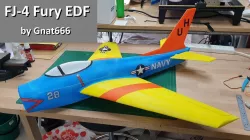 RC FJ-4 Fury EDF jet
