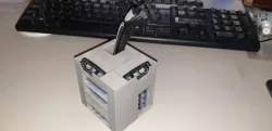 Shaver Holder/ stand + razor blades