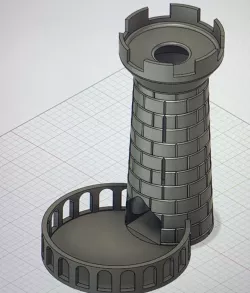 Simple Dice Tower