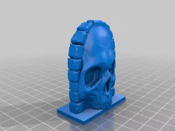 Skull door 