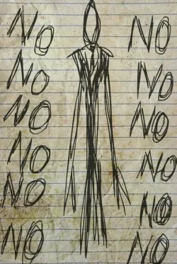Slenderman Magnet