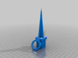 Solar LED Garden Spike replacement with pullout loop 