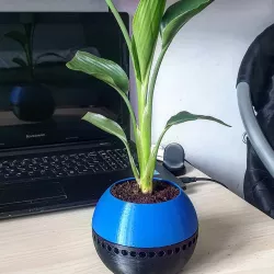 Sphere mesh pot