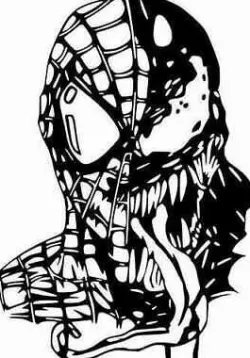 Spiderman Venom wall art