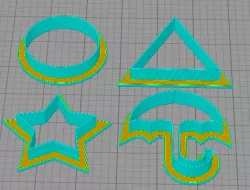  Squid Game Dalgona Cutters