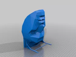 Squid Game Front Man Mask - extra supports