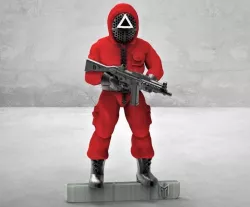 Squid Game Guard - 28mm Miniature Wargames Miniature