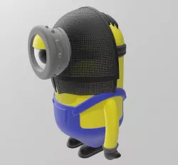 Squid Game Minion soldiers Stuart Multi Material and Dave