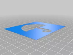 Squid Game umbrella stencil + svg + ai