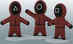 Squido -Squid Game inspired figure