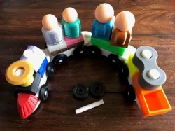 Stacking Block Toy Train V2