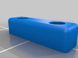 Straight Cliffhanger (1.25" x 5.00"): Ninja Warrior Series