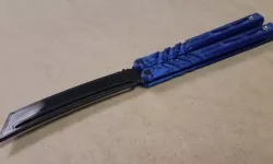 Tanto Balisong, Tweaked for Trick Flips