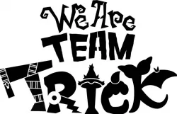 Team Trick stencil