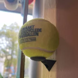 Tennis Ball Wall Display