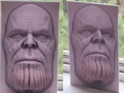 Thanos: 3D Lithophane Following Head