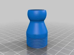 Threaded loc line 1"