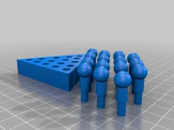 Triangle Peg Game Puzzle