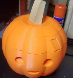 Twist Lock Pumpkin Colored Stem